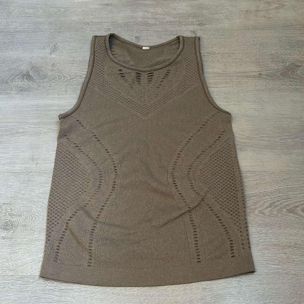 ALO Yoga Brown Tank Top